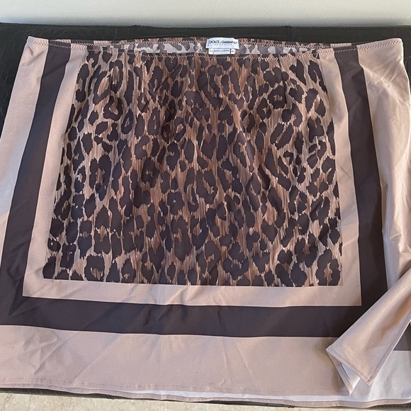 VINTAGE DOLCE AND GABBANA MINI SKIRT - Picture 8 of 9